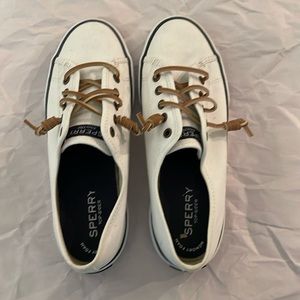 Sperry Topsider white womens